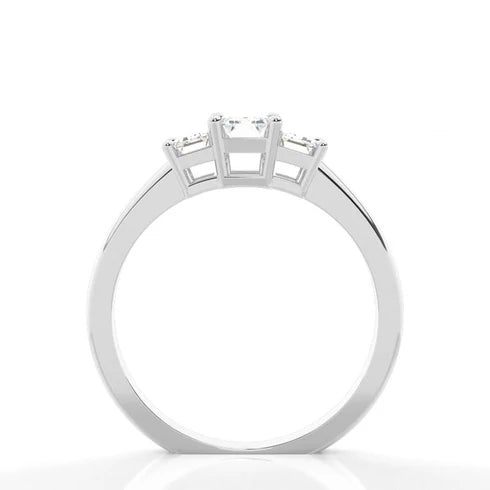 MJ-130 Classic 925 Sterling Silver Moissanite Ring stylish jewelry Anniversary Ring