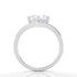 MJ-129 Classic 925 Sterling Silver Moissanite Ring stylish jewelry Anniversary Ring