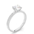 MJ-136 Classic 925 Sterling Silver Moissanite Ring stylish jewelry Anniversary Ring