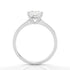 MJ-128 Classic 925 Sterling Silver Moissanite Ring stylish jewelry Anniversary Ring
