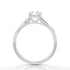 MJ-132 Classic 925 Sterling Silver Moissanite Ring stylish jewelry Anniversary Ring