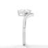 MJ-129 Classic 925 Sterling Silver Moissanite Ring stylish jewelry Anniversary Ring
