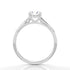 MJ-123 Classic 925 Sterling Silver Moissanite Ring stylish jewelry Anniversary Ring