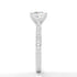 MJ-128 Classic 925 Sterling Silver Moissanite Ring stylish jewelry Anniversary Ring