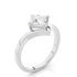MJ-129 Classic 925 Sterling Silver Moissanite Ring stylish jewelry Anniversary Ring