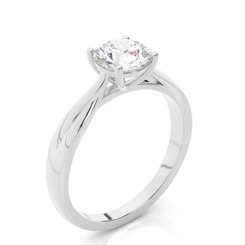MJ-132 Classic 925 Sterling Silver Moissanite Ring stylish jewelry Anniversary Ring