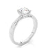 MJ-132 Classic 925 Sterling Silver Moissanite Ring stylish jewelry Anniversary Ring