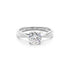 MJ-123 Classic 925 Sterling Silver Moissanite Ring stylish jewelry Anniversary Ring