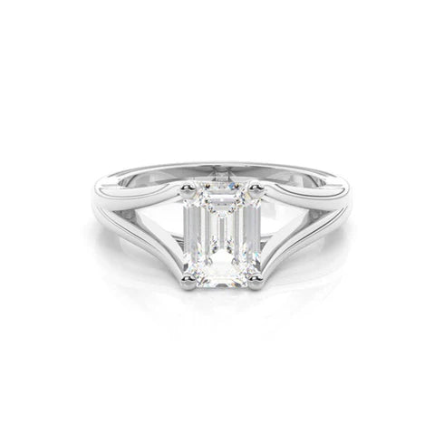 MJ-131 Classic 925 Sterling Silver Moissanite Ring stylish jewelry Anniversary Ring