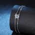 MJ-Double-chain Moissanite Bracelet