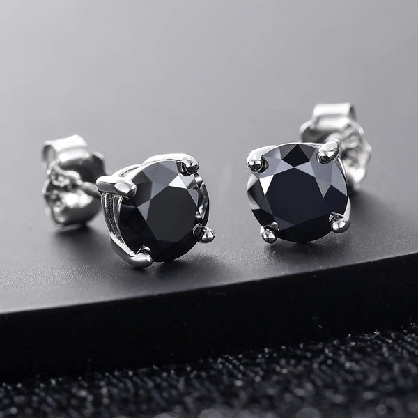 MJ-55 D Color Moissanite Lab Diamond Stud Earring For Women 925 Sterling Silver Wedding Engagement Ear Studs Jewelry