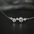 MJ-20 Moissanite Solitaire Pendant Necklace 5PCS Original in Pure Silver 925