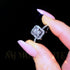 MJ-212 Radiant Cut Diamond Engagement Ring GRA Certified