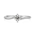 MJ-116 Classic 925 Sterling Silver Moissanite Ring stylish jewelry Anniversary Ring