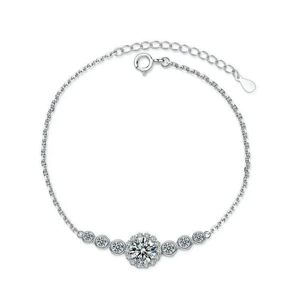 MJ-29 Moissanite Diamond Bracelet 1.0 Carat