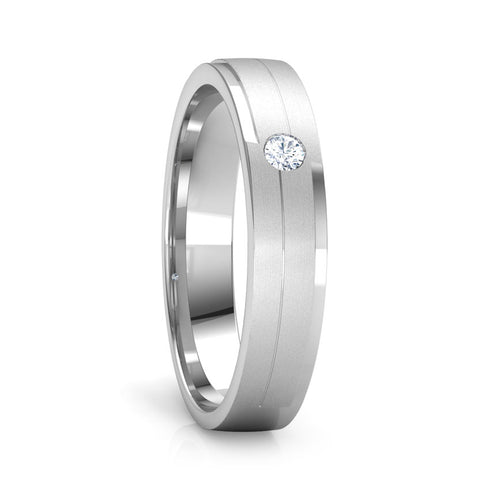 MJ 250 Bill Platinum Band for Men