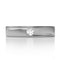 MJ 251 Silver 925 Platinum Diamond Mens Band