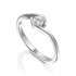 MJ-114 Classic 925 Sterling Silver Moissanite Ring stylish jewelry Anniversary Ring