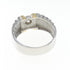 MJ 255 Authentic Gold Plate + Diamond + Silver 925 Ring