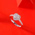 MJ-149 Silver Moissanite Diamond Ring 1.0 Carat