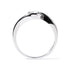 MJ-114 Classic 925 Sterling Silver Moissanite Ring stylish jewelry Anniversary Ring
