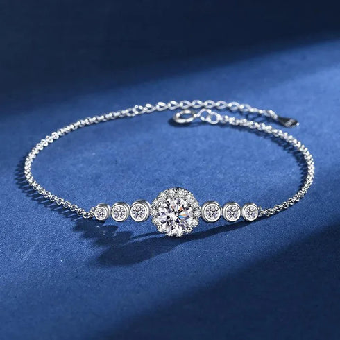 MJ-29 Moissanite Diamond Bracelet 1.0 Carat