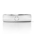 MJ-254 Silver 925 Platinum Diamond Mens Band