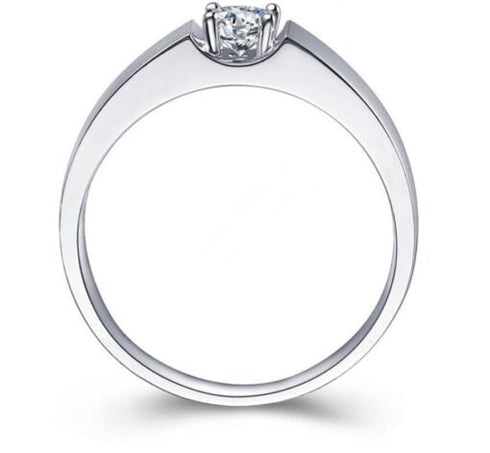 MJ-122 Carat D Color Moissanite Wedding Band Men Ring 925 Sterling Silver Engagement Rings For Man With GRA Certificate Gift