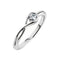 MJ-111 Classic 925 Sterling Silver Moissanite Ring stylish jewelry Anniversary Ring
