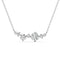 MJ-20 Moissanite Solitaire Pendant Necklace 5PCS Original in Pure Silver 925