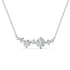 MJ-20 Moissanite Solitaire Pendant Necklace 5PCS Original in Pure Silver 925
