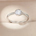MJ-111 Classic 925 Sterling Silver Moissanite Ring stylish jewelry Anniversary Ring
