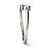 MJ-115 DEW Round Forever One Moissanite Bezel Set Two Stone Fashion Ring White Gold