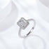 MJ-124 Classic 925 Sterling Silver Moissanite Ring stylish jewelry Anniversary Ring