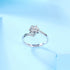 MJ-110 Classic 925 Sterling Silver Moissanite Ring stylish jewelry Anniversary Ring