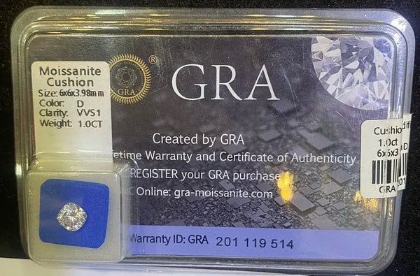 100% Real GRA Moissanite with different shapes