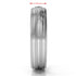 MJ-253 Silver 925 Platinum Diamond Mens Band