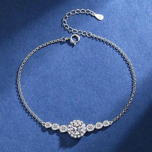 MJ-29 Moissanite Diamond Bracelet 1.0 Carat