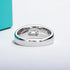 MJ-203 Carat D Color Moissanite Wedding Band Men Ring 925 Sterling Silver Engagement Rings For Man