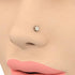 MJ-303 Moissanite Diamond Nose Stud Gold + Silver 925
