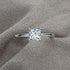 MJ-138 Classic 925 Sterling Silver Moissanite Ring stylish jewelry Anniversary Ring