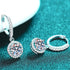 MJ-59 D Color Moissanite Lab Diamond Stud Earring For Women 925 Sterling Silver Wedding Engagement Ear Studs Jewelry