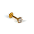 MJ-305 Moissanite Diamond Nose Stud Gold