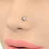 MJ-303 Moissanite Diamond Nose Stud Gold + Silver 925