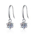 MJ-53 D Color Moissanite Lab Diamond Stud Earring For Women 925 Sterling Silver Wedding Engagement Ear Studs Jewelry