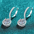 MJ-59 D Color Moissanite Lab Diamond Stud Earring For Women 925 Sterling Silver Wedding Engagement Ear Studs Jewelry