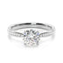 MJ-136 Classic 925 Sterling Silver Moissanite Ring stylish jewelry Anniversary Ring