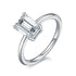MJ-142 Classic 925 Sterling Silver Moissanite Ring stylish jewelry Anniversary Ring