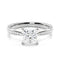 MJ-128 Classic 925 Sterling Silver Moissanite Ring stylish jewelry Anniversary Ring