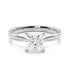 MJ-128 Classic 925 Sterling Silver Moissanite Ring stylish jewelry Anniversary Ring